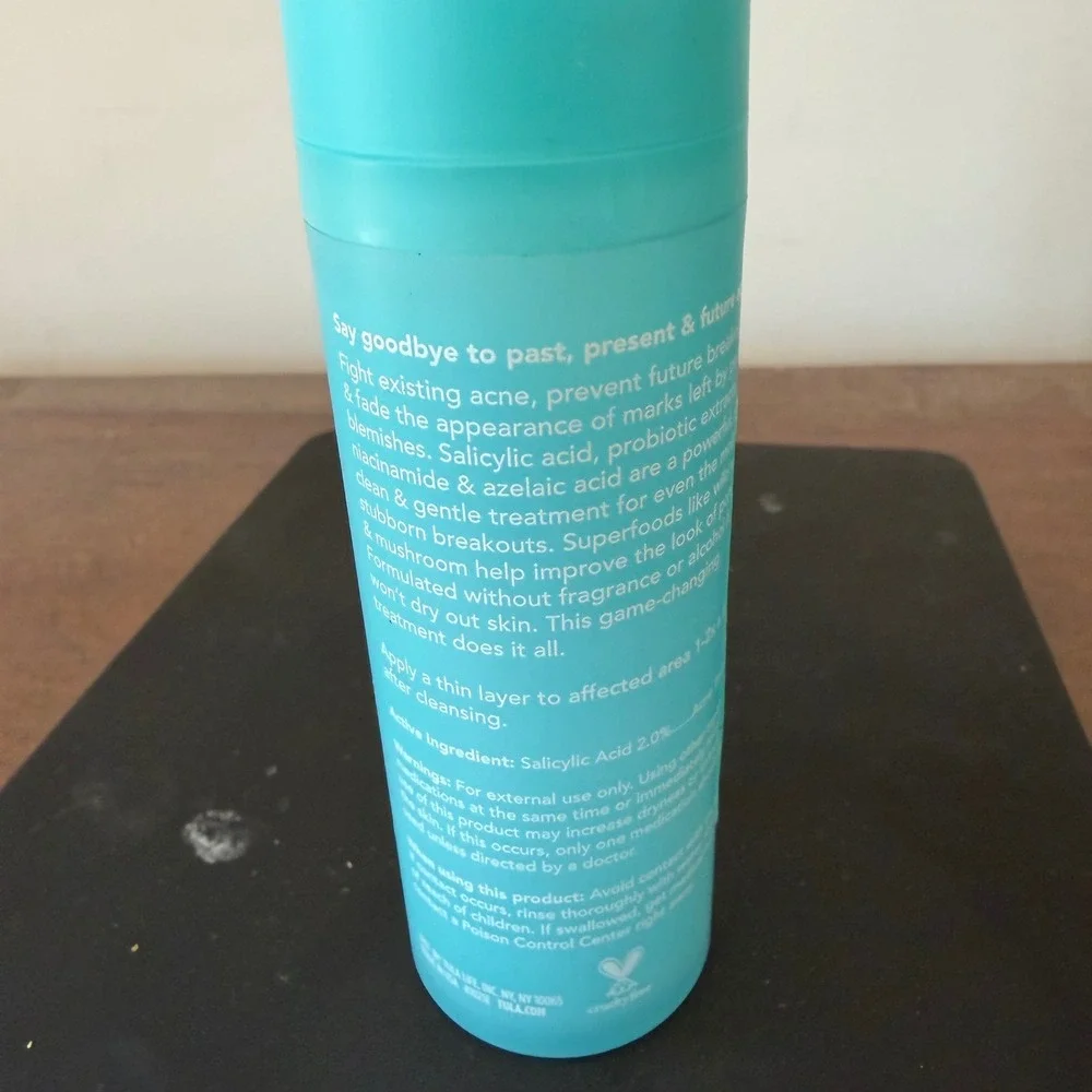 Tula Skincare Clear It Up Acne Clearing Tone Correcting Gel Salicylic Acid 1oz